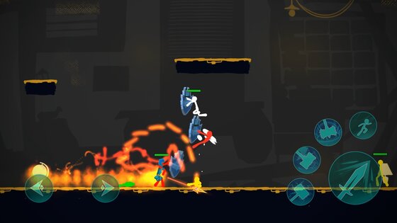 Stickmen Exile Fighter 1.57. Скриншот 6