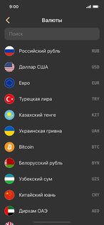 Конвертер валют – курс валют 3.1.20. Скриншот 3