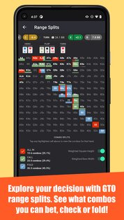 Poker Solver+ – GTO for Holdem 3.1.0. Скриншот 7
