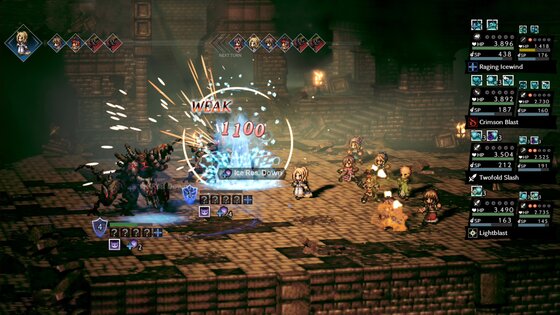 OCTOPATH TRAVELER: CotC 2.13.0. Скриншот 7