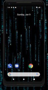 Матрица живые обои 1.8.5. Скриншот 3