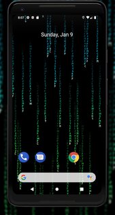 Матрица живые обои 1.8.5. Скриншот 7