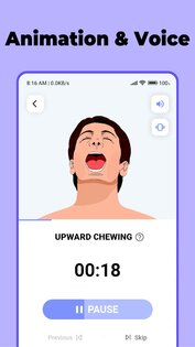 Jaw Exercises – упражнения для линии челюсти и йога для лица 17.10.29. Скриншот 12