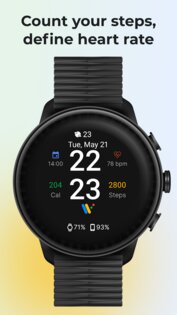 Pixel Minimal Watch Face 2.6.0. Скриншот 2