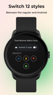 Pixel Minimal Watch Face 2.6.0. Скриншот 3
