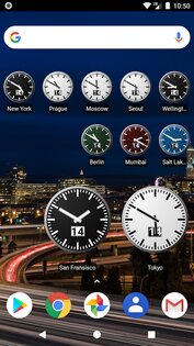 World Clock Widget 4.9.5. Скриншот 2