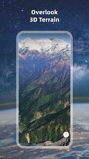 Спутниковая карта – 3D Земля 2.3.7.1. Скриншот 2
