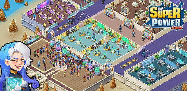 Idle Supernatural School 2.2.0. Скриншот 8