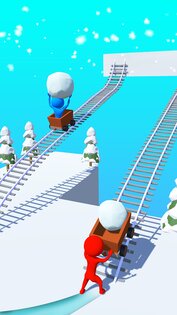 Snow Race 3D 0.4.4. Скриншот 2