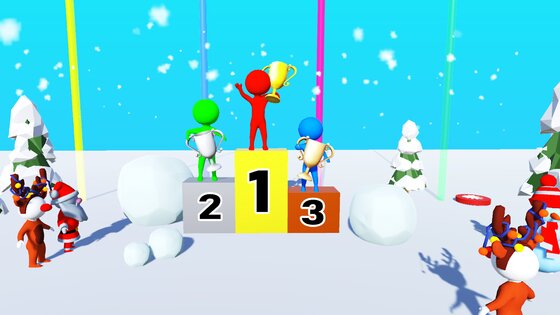 Snow Race 0.3.1. Скриншот 4