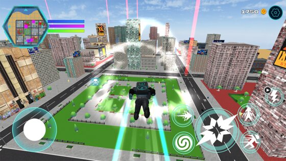 Hero vs Gangstaz: Grand City 1.0.30. Скриншот 7