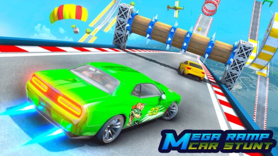 Ramp Car Games: GT Car Stunts 4.9. Скриншот 12
