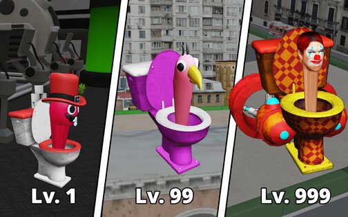 Skibidi Toilet Road Fight 1.18. Скриншот 12