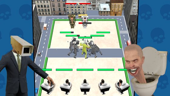 Skibidi Toilet Road Fight 1.18. Скриншот 18