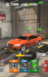 Dyno 2 Race - Car Tuning 1.6.7. Скриншот 9