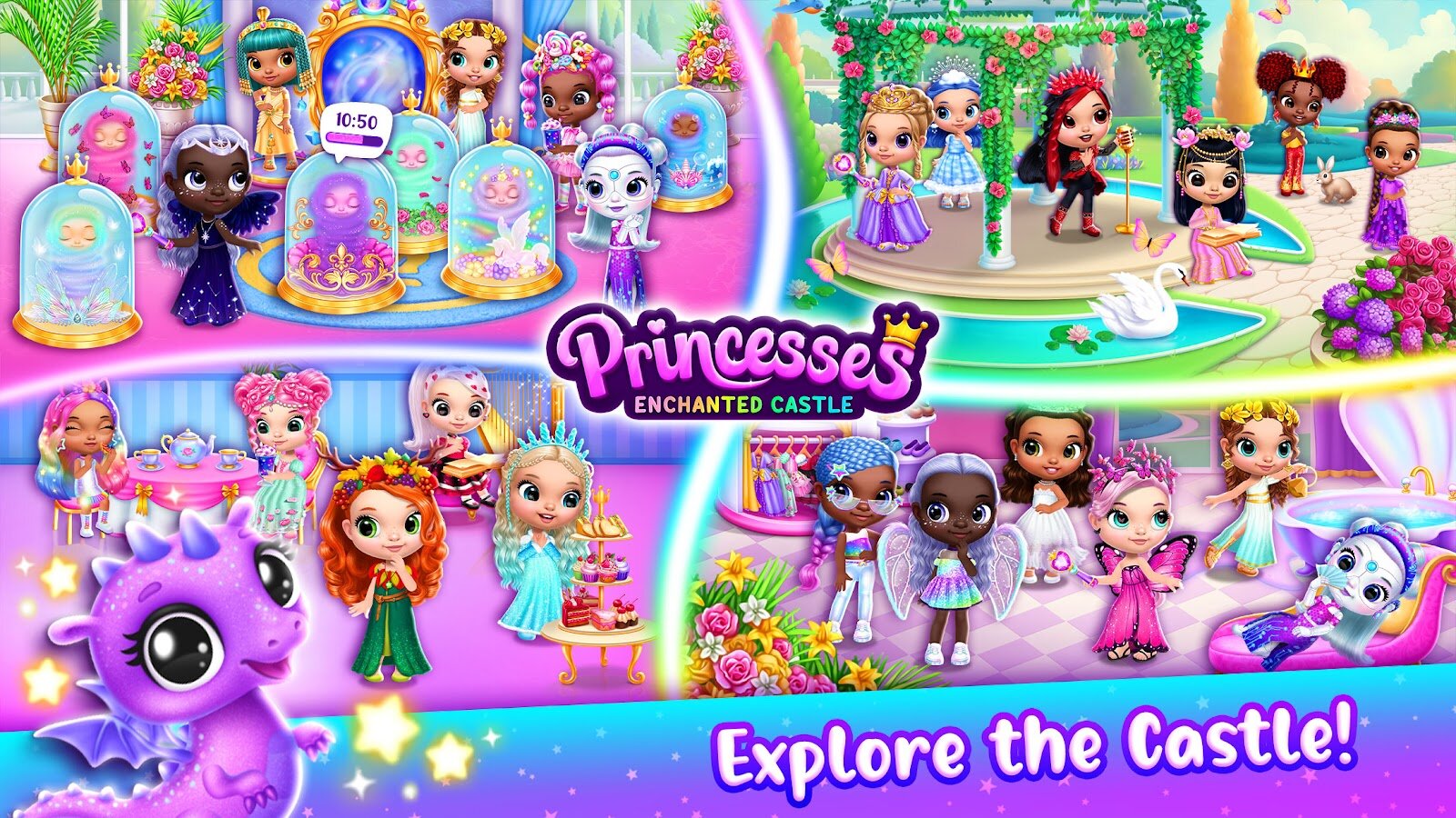 Скачать Princesses - Enchanted Castle 2.2.8 для Android