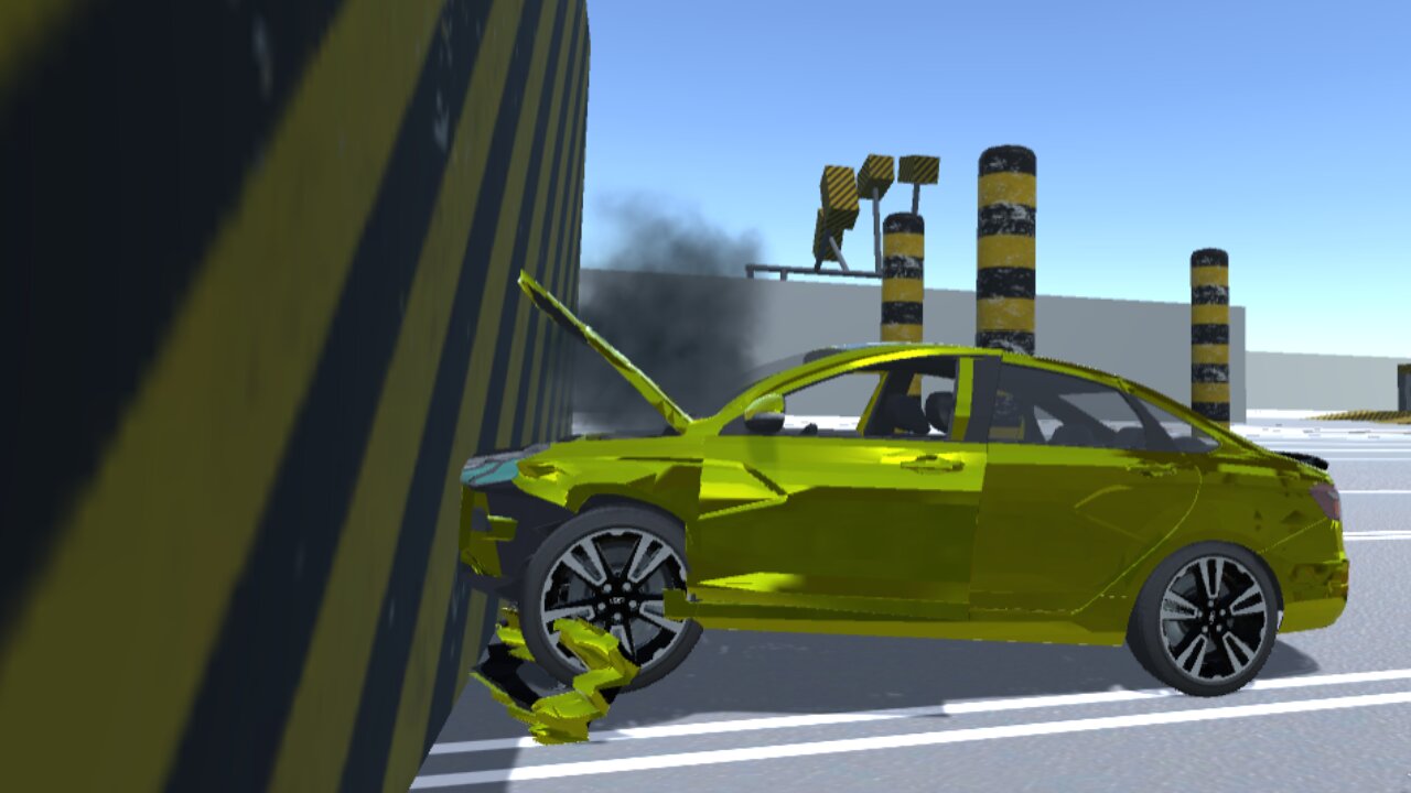 Vaz crash test simulator