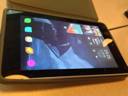 Операционную систему Sailfish запустили на планшете ASUS Nexus 7