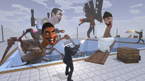 Toilet War: Skibd vs Camera 1.0.23. Скриншот 25
