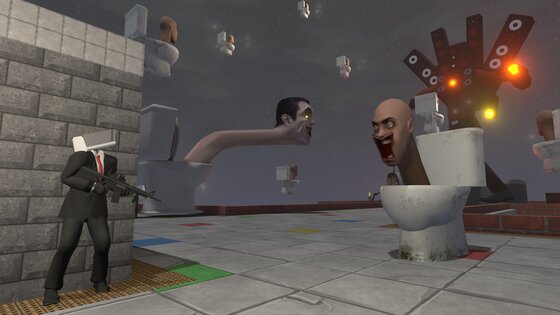 Toilet War: Skibd vs Camera 1.0.23. Скриншот 29