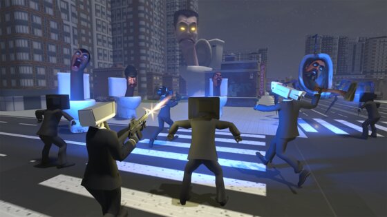 Toilet War: Skibd vs Camera 1.0.23. Скриншот 30