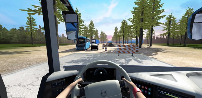 Bus Simulator Extreme Roads 1.3. Скриншот 5