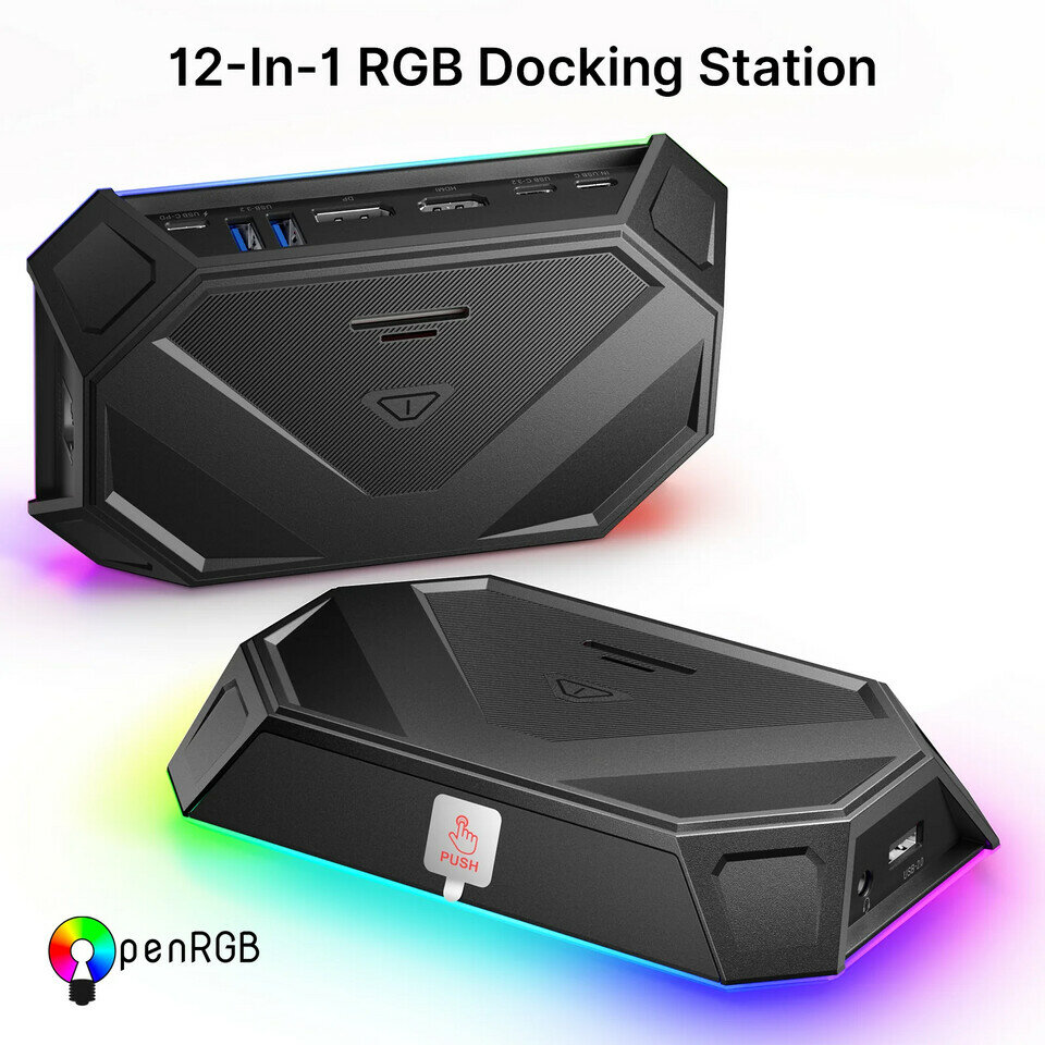 Нужно больше RGB: для Steam Deck выпустили стильный корпус и сразу две ...