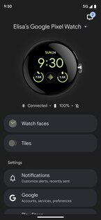 Google Pixel Watch 2.5.0.652251118. Скриншот 2