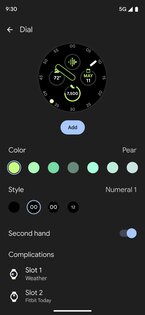 Google Pixel Watch 3.4.0.742257696. Скриншот 3