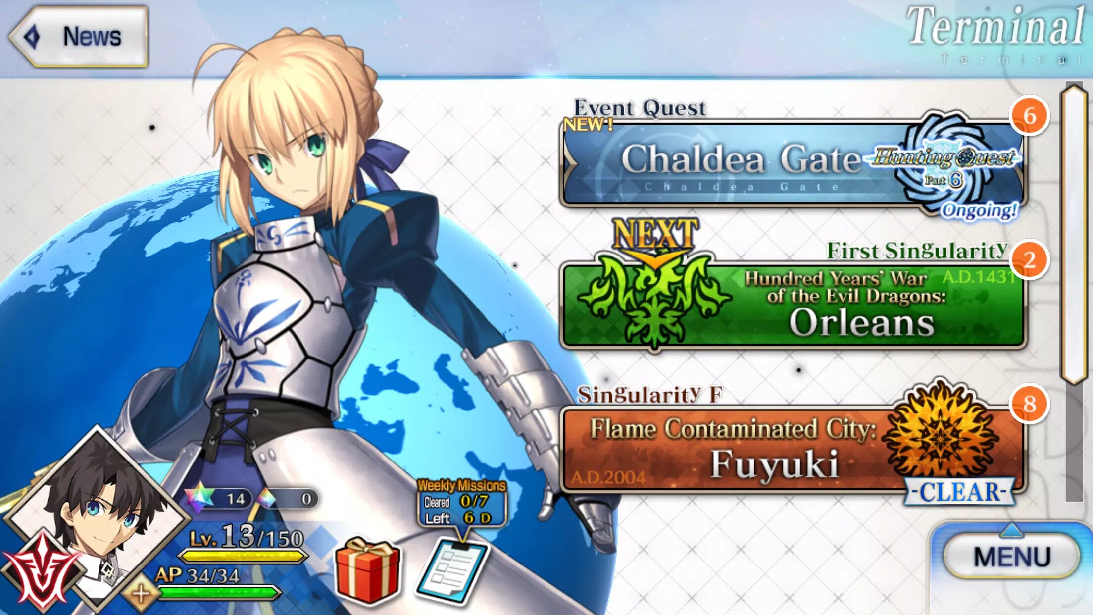 Скачать Fate/Grand Order 2.62.0 для Android