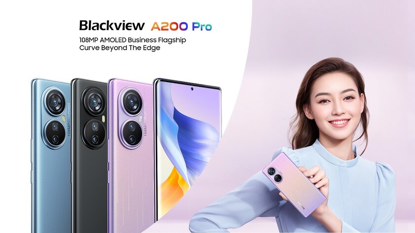 108 Мп, Android 13 и корпус для ценителей: Blackview представила идеальный бизнес-смартфон A200 Pro