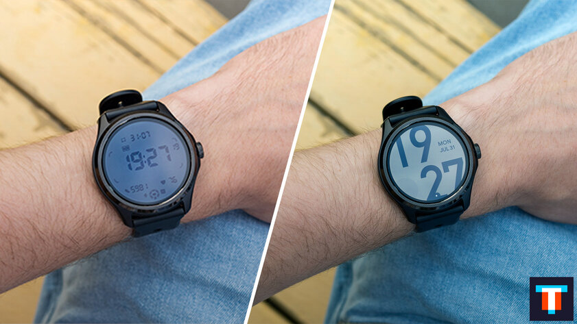 Запомните, это лучшие часы на Wear OS — и у них два дисплея. Обзор TicWatch Pro 5