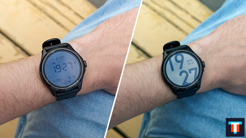 Запомните, это лучшие часы на Wear OS — и у них два дисплея. Обзор TicWatch Pro 5