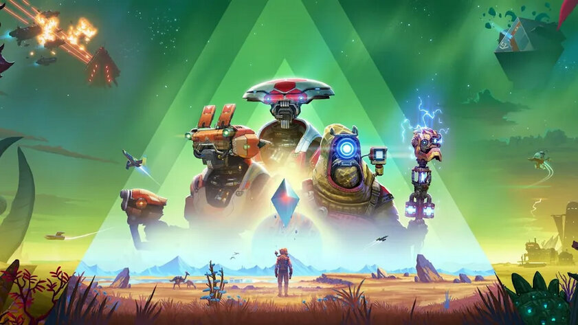 Раса роботов, сражения с пиратами и новая история: No Man's Sky получила крупное сюжетное обновление