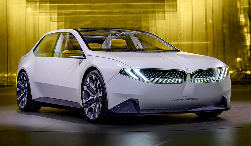Новый взгляд на BMW: компания представила электрический концепт-кар Neue Klasse