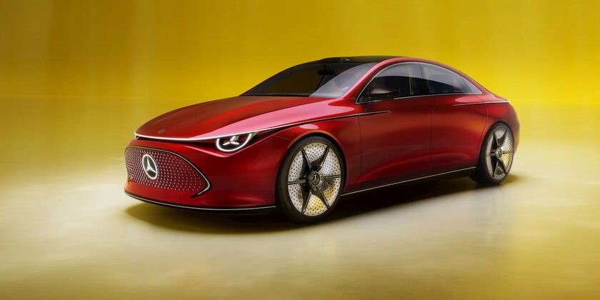 Представлен концепт электроавтомобиля Mercedes-Benz CLA: запас хода 750 км и расход 12 кВт‧ч энергии на 100 км пути
