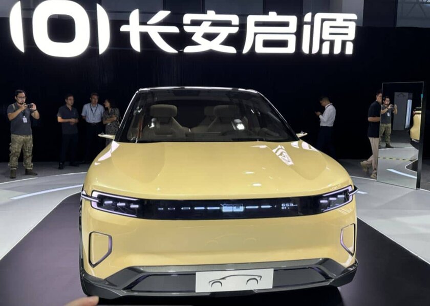 Кроссовер-пикап, спутниковая связь и дисплей над бампером: Changan представила электрокар Qiyuan CD701