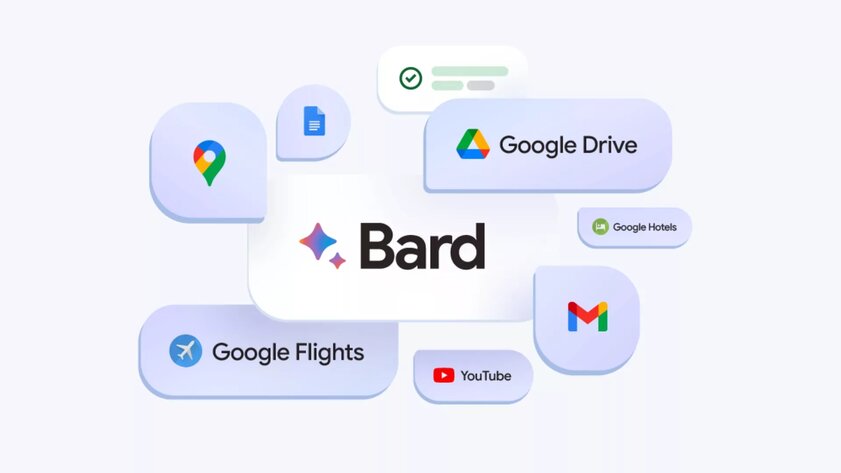 Google интегрировала чат-бота Bard со своими сервисами: умеет искать почту, файлы на диске и прочее