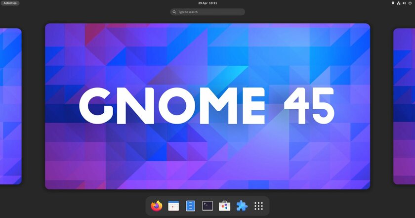 Представлено десктоп-окружение GNOME 45: с новым интерфейсом, функциями камеры и не только