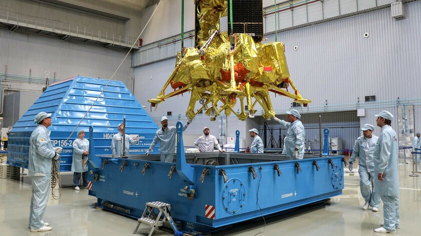 Роскосмос назвал причину крушения Луны-25: всё дело в модуле измерения угловых скоростей БИУС-Л