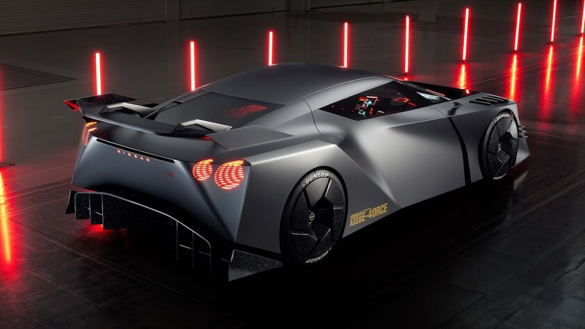 Nissan и разработчики Gran Turismo показали концепт электрического GT-R: киперпанк и 1 МВт мощности