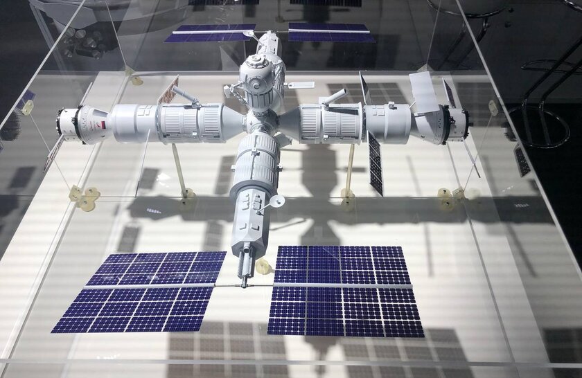 РКК «Энергия» показала, как будет выглядеть первая Российская орбитальная станция