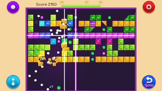 Jewel Bricks Breaker 1.0.47. Скриншот 3