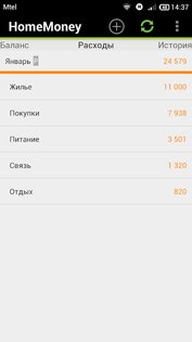 HomeMoney 1.3.4.102. Скриншот 2