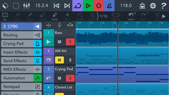 Cubasis LE 3 3.7.8. Скриншот 1