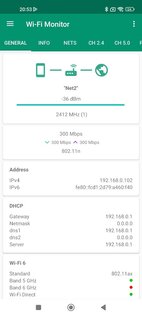 Wi-Fi Monitor 1.8.0. Скриншот 1