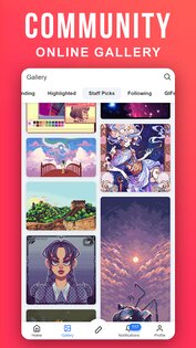 Pixilart 1.8.0. Скриншот 5