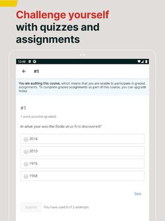 edX – электронное образование 6.1.1. Скриншот 10
