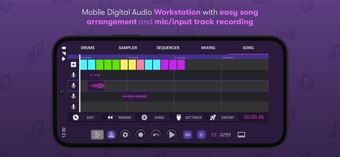 NextSoundZ – музыкальная студия 1.4.1. Скриншот 3