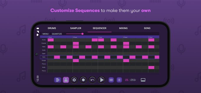 NextSoundZ – музыкальная студия 1.4.1. Скриншот 7